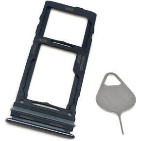 yesun dual sim card tray slot Socket for Samsung A52 4G 5G A525 A525F A525M A526B A526U A526 (Black)