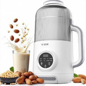10 in 1 Nut Milk Maker Blender,40OZ Automatic Homemade Soy Milk Maker Machine for Oat Milk,Nutmilk,Juice,Baby Food,Grains,Almonds Milk Maker with Delay Start/Keep Warm/Boil Water,Cream
