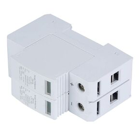 Parafoudre SPD Type 2, 2P Protective Device DC Photovoltaic Protector Low Voltage Arrester Solar Combiner Box (2P40KA)