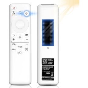 BN59-01432A Solar Voice Remote Replacement for Samsung TV Remote with Bluetooth Rechargeable Solar Cell, Compatible with Samsung TV 2023 2024 Neo QLED Smart 8K HDR Ultra HD TVs, VG-TM2360E- Black