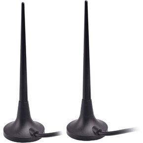 Eightwood 3G 4G LTE GSM Antenna SMA Male Magnetic Antenna (2-Pack) for 4G Router Mobile Hotspot Wiresless Home Phone