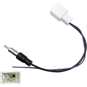 Radio Antenna Adapter Compatible with Toyota Subaru Scion Aftermarket Radio Stereo Antenna Adapter for 4 Runner Camry Corolla Aftermarket Stereo Antenna Connector Replacement DIN Adaptor Cable Plug