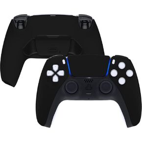eXtremeRate Black Faceplate Touchpad & Programable Rise Remap Kit Compatible with ps5 Controller BDM-010 BDM-020 - Controller NOT Included
