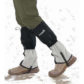 Waterproof Leg Gaiters for Men Women, Adjustable Snow Boot Gators for Hiking, Skiing, Hunting, Outdoor Adventures in Kuwait