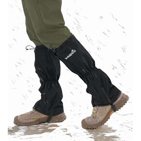 Leg Gaiters for Men Women, Adjustable Snow Boot Gators for Hiking, Skiing，Hunting (Runs Small Size Up for Boots)