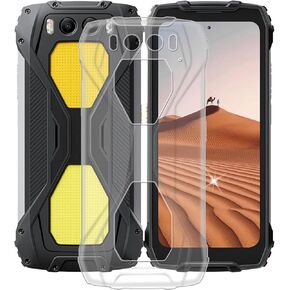 for Blackview BV7300 (6.67") Case, Soft Silicone Bumper Shell Transparent Flexible Rubber Phone Protective Cases TPU Cover for Blackview BV7300 - Clear
