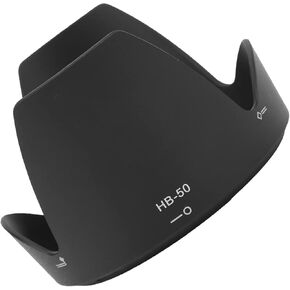 HB‑50 Reversible Lens Hood Shade Protector,Camera Filter Adapter Ring,Lens Hood for Nikon AF S 28 300 3.5 5.6G ED VR Lens
