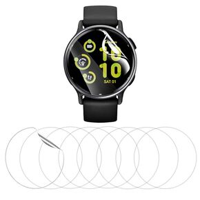 Screen Protector Compatible for Garmin Vivoactive 6 Watch Case, [8-Pack] Soft HD TPU Screen Watch Films with Garmin Vivoactive 6 Accessories