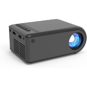 1080P Support Projector, Projector with WiFi and Bluetooth, Mini Projector with Built-in Speaker, Portable Movie Projector Compatible with TV Stick Smartphone/HDMI/USB, indoor & outdoor use