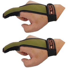 AirFly Anti-Slip Glove for Surf Fishing, Casting Glove with Finger Protection, Unisex Ambidextrous with Adjustable Elastic Band for Outdoor Fishing and Crabbing. Designed in USA