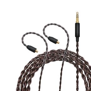 Gugxiom Replacement Audio Cable for IE100 Pro, IE400 Pro, IE500 Pro Headphones, Braided 3.5mm HiFi Stereo Cord, 3.9ft