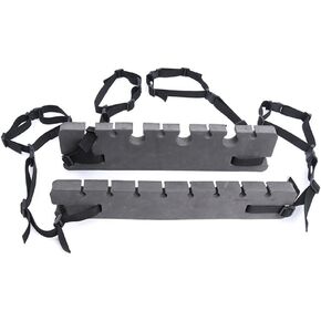 Portable Fishing Rod Holder Rack Headrest Mount Rod Storage Bracket for Vehicle Car SUV VAN ROOF TOP Rods Transport Carrier
