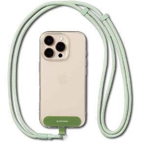Ringke Holder Link Flow Shoulder Y-Type Designed for Phone Lanyard, Cute Soft Adjustable Crossbody Strap with Tether Tab
