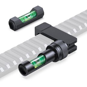 EZshoot Scope Leveling Kit with a Magnetic Scope Level Precision Calibration Foldable Design Scope Mounting Kit Anti-Cant Bubble Level for Outdoor Activities