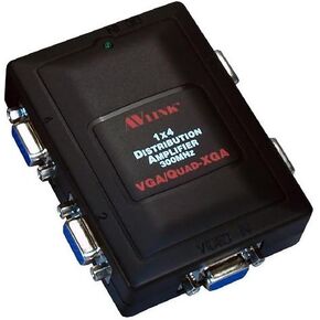 AVLink VGA/QUAD-XGA 1X2 DISTRIBUTION AMPLIFIER 300 Mhz