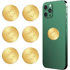 6 PCS ملصق حماية الهاتف الخليوي ، واقي هاتف جديد 5G ، 360 موجات الكهرومغناطيسية مستديرة للهاتف المحمول ، الكمبيوتر ، الراديو ، الكمبيوتر المحمول ، الكمبيوتر اللوحي ، جهاز توجيه wifi ، التلفزيون ، جميع الأكياس الإلكترونية