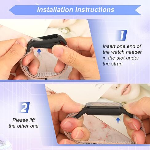 حلقة منفردة نايلون نايلون لفرقة Amazfit 7 ، حزام بديل قابل للتعديل من Wirstband Sport Wirstband لـ Amazfit Band 7 Women Men in Kuwait