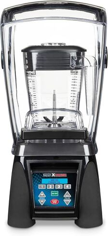 Waring Commercial MX1500XTX 3.5 HP Blender with 4 recipe programable LCD Display, Noise Reducing Sound Enclosure and 64 oz BPA Free Copolyster Container, 120V, 5-15 Phase Plug in Kuwait
