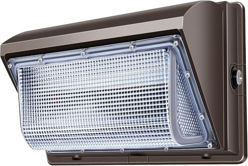 LEDMO 150W LED Wall Pack with Photocell Dusk to Dawn 5000K Waterproof Commercial Outdoor Light Fixture 21000lm 100-277V Equivalent,Energy Save Flood Lights for Building,Yard,Warehouse,Garage in Saudi Arabia