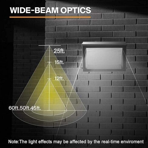 LEDMO 150W LED Wall Pack with Photocell Dusk to Dawn 5000K Waterproof Commercial Outdoor Light Fixture 21000lm 100-277V Equivalent,Energy Save Flood Lights for Building,Yard,Warehouse,Garage in Saudi Arabia