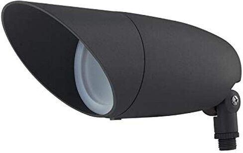 Nuvo 62/1207 One Light 12.2-Inch LED Landscape Floodlight, 12W/120V, 3000K/1240 Lumens, Dark Gray in Kuwait