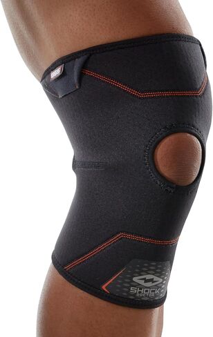 Shock Doctor Knee Brace Compression Sleeve Support (1 Unit). Helps Pain / Healing from Arthritis, Bursitis, Tendonitis, Meniscus Tear, Patella Alignment and more. For Basketball, Football, Running and most Sports. Increases Blood Flow. Knee Wrap for Men a in Saudi Arabia
