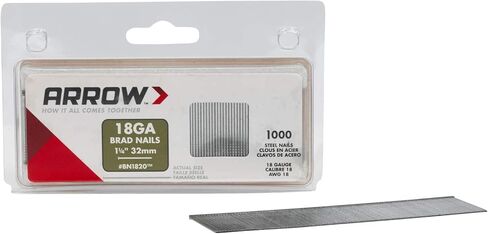 Arrow Co Inc BN1824CS Genuine 1-1/2-Inch 38mm Brad Nails, BN1824CS, 1,000-Pack in Kuwait