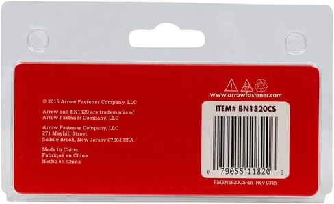 Arrow Co Inc BN1824CS Genuine 1-1/2-Inch 38mm Brad Nails, BN1824CS, 1,000-Pack in Kuwait