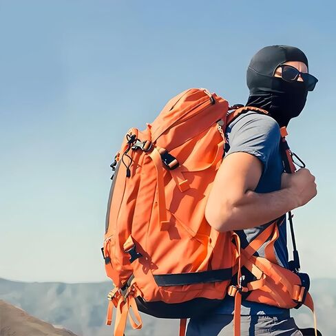6 عبوات من قناع الوجه بالاكلافا الصيفي للحماية من الأشعة فوق البنفسجية وقناع الوجه المسامي للرجال والنساء - دراجة نارية لصيد الأسماك متعددة in Kuwait