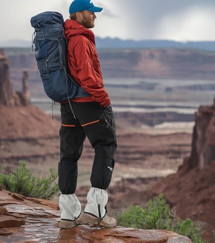 أعماق الساق للرجال النساء ، حذاء الثلج القابل للتعديل للمشي لمسافات طويلة ، التزلج ， الصيد (يدير حجم صغير للأحذية) in Kuwait