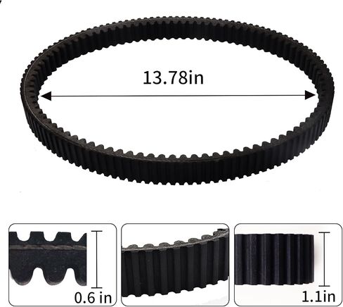Heavy Duty Drive Belt 3211180, Compatible with Polaris Ranger 900 & 1000 XP/XP4, Replaces 3211196, 3211148, 3211142, 3211149, 3211172 in Saudi Arabia