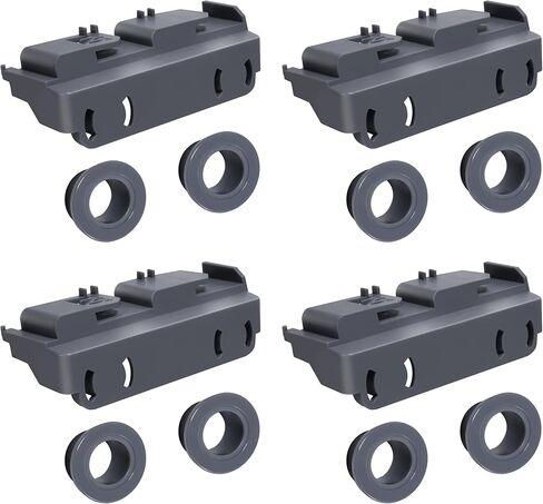 1 Pack WD28X27241 Dishwasher Wheels Lower Rack Carrier and Roller Kit Fit for GE Dishwasher,Fits for both the left and right sides, replaces 265d1512p002 WD12X10438 WD12X10439 WD12X10446 in Saudi Arabia