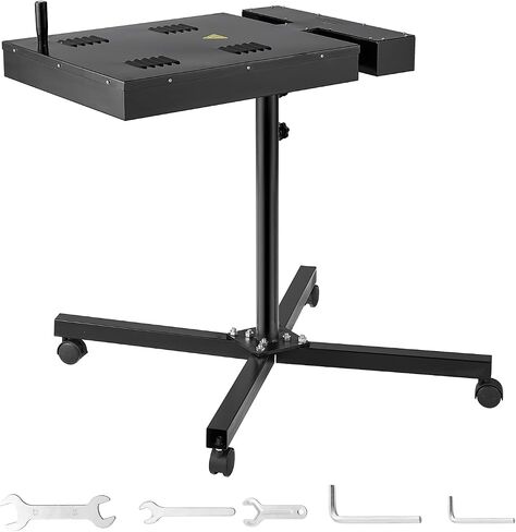 VEVOR 16x16 inch 1800W Flash Dryer for Screen Printing, 0-750℉ Temperature Control, with Height Adjustable Stand, 360° Rotation, T-Shirt Curing Machine, Pro 16x16Inch, Black in Saudi Arabia