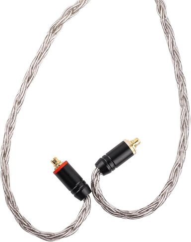 Linsoul Tripowin Zonie Hifi In-OER مراقبة كبل ترقية ، مع MIC Omni ، كابل SPC المطلي بالفضة 16 ، خيارات Type-C/3.5mm ، سلكي خالٍ من تشابك SPC 1.25M لـ Audiophiles (Typec ، MMCX) in Kuwait