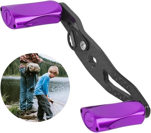 Fishing Reel Handle, Low Profile Reel Conversion Double Rocker Flat Handle Knob Fishing Wheel Parts Accessories for Replacement in Saudi Arabia