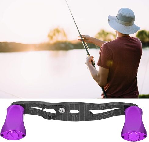 Fishing Reel Handle, Low Profile Reel Conversion Double Rocker Flat Handle Knob Fishing Wheel Parts Accessories for Replacement in Saudi Arabia