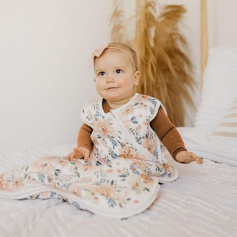 Copper Pearl Sleep Sack: Warm and Cozy Baby Bag in a Variety of Trendy Designs, Safe Alternative to Blankets, Sleeveless Baby Sleep Sack Swaddle Sizes Newborn to 24 Months - Autumn in Kuwait