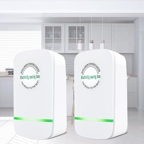 Stop Watt Energy Saving Device, Electricity Saving Box Stopwatt Energy Saving Device, Power Saver Electricity Saving Device Save Electricity, US Plug 90V-250V 30KW 2 Pack in Kuwait