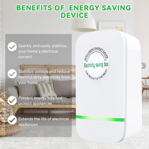 Stop Watt Energy Saving Device, Electricity Saving Box Stopwatt Energy Saving Device, Power Saver Electricity Saving Device Save Electricity, US Plug 90V-250V 30KW 2 Pack in Kuwait