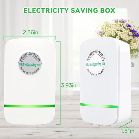 Stop Watt Energy Saving Device, Electricity Saving Box Stopwatt Energy Saving Device, Power Saver Electricity Saving Device Save Electricity, US Plug 90V-250V 30KW 2 Pack in Kuwait