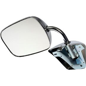Dorman 955-190 Manual Door Mirror - Folding Compatible with Select Chevrolet / GMC Models, Chrome