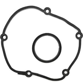 Engine Upper Timing Chain Cover with Gasket Compatiable with GTI EOS CC A3 A4 A5 A6 Q3 Q5 TT Replaces# 06H103269H,06H103269C,06H103269G