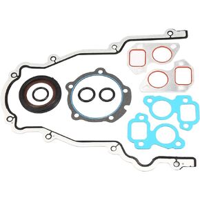 X AUTOHAUX Timing Cover Seal Gaskets Set TCS45993 for GM for Chevy Silverado Suburban Tahoe for GMC Sierra Yukon Savana for Cadillac Escalade 4.8L 5.3L 5.7L 6.0L