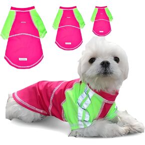Sun Shirt for Dogs & Cats | Size: M | UV Protection Cooling T-Shirt for Pets | UPF50+ Max Protection from Sunburn | Leash Hole, Machine Washable, Made in USA