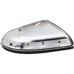 HERCOO LED Side Mirror Turn Signal Puddle Light Lamp Assembly Compatible with Dodge Ram 1500 2500 2010-2018, Ram 1500 Classic 2019-2022, Replacement for 68064949AA 68064948AA
