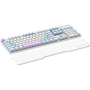 Acrylic Gaming Keyboard Wrist Rest Pad,Clear Wrist Rest for Computer Keyboard,Office,PC Gaming,Laptop,Mac,Comfortable,Lightweight,Ergonomic for Easy Typing Pain Relief-Length 13inch
