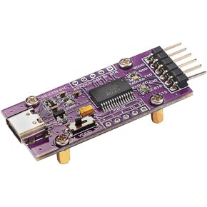 وحدة المنفذ التسلسلي FT232 USB إلى UART (TTL) لنظام التشغيل Windows Linux MAC OS مع واجهة من النوع C، مزود طاقة على متن الطائرة، مؤشرات TXD RXD، مفتاح مستوى UART TTL متوافق مع مستوى منطقي 3.3 فولت/5 فولت