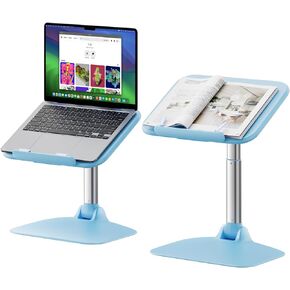 مكتب كمبيوتر محمول متعدد الوظائف من SAIJI للسيارة، والفصول الدراسية، والمدرسة المنزلية، والخارج - مكتب كمبيوتر محمول قابل للطي، طاولة أرضية مرنة قابلة للتعديل الارتفاع والإمالة، حامل كمبيوتر محمول، حامل كتب، مكتب كمبيوتر محمول للسرير in Kuwait