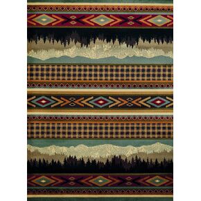 United Weavers of America Affinity Spring Mountain 7'10" x 10'6" Rug, Multi