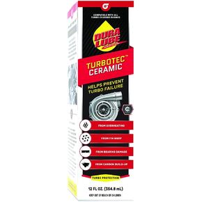 Dura Lube Turbo Tec Ceramic Turbo Protection Additive for All Turbos, Lower Temp 12-Ounce